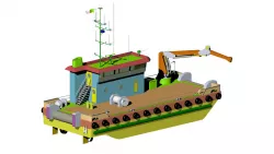 MULTIPURPOSE BARGE 25 M
