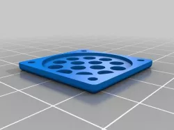My Customized generic fan guard / filter / mesh / bee's nest