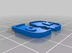 My Customized Square Friendship Charm
