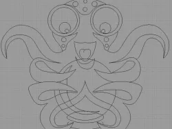 OctoPrint Logo in DXF