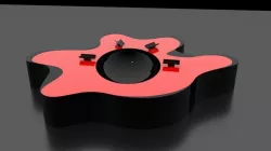 Original Designed Ashtray 3D model