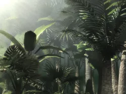 Palms Low-poly  3D model