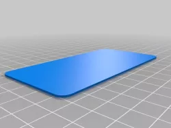 parametric rounded corner plate