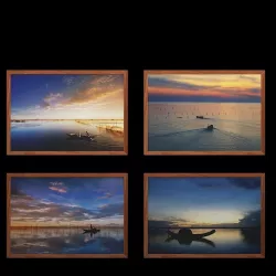 Pictures Collection 1 Tam Giang Lagoon in Hue Vietnam  3D model