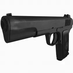Pistol TT Low-poly  3D model