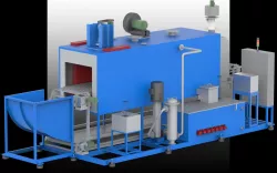 Plastic Bin Washing Unit