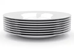 Plate Low-poly  3D model