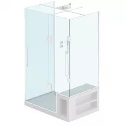 Rectangular Shower 3D model