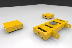 Roller dolly/skid