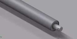Roller supports.