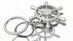 Rudder Key Ring