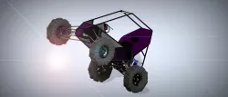SAE BAJA 3D CAD model buggy Vehicle N1 by Team Wraith Racing of Guru Nanak Institutions Technical Campus