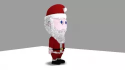 Santa 3D model