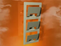 Shelf for magazines