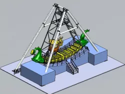 Ship theme park