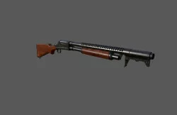 Shotgun 3D model