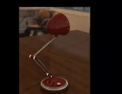 Simple desk lamp