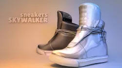 Skywalker Sneakers 3D model