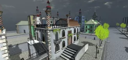 Small City 2 Low-poly  3D model