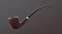 Smoking pipe 3D model
