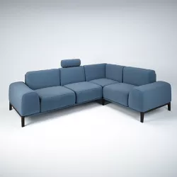 Sofa with headrest by Trendmanufaktur 3D model