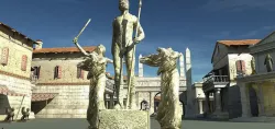 Statues Pack  Low-poly  3D model