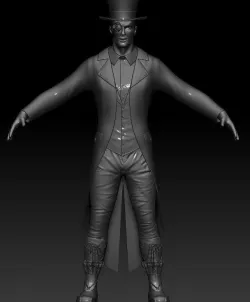 Steampunk man Zbrush 3D model 3D model