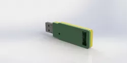 STLINK V2 mini USB dongle with single sided DIY PCB