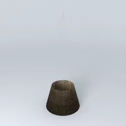Suspension Osier houses the world 3D model