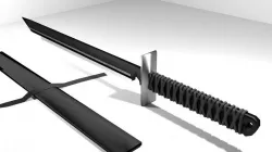 Sword - Ninja 3D model