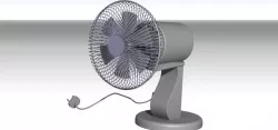 table fan