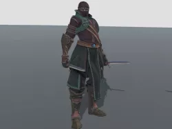 Thief 3 Low-poly  3D model