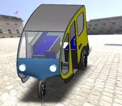 tuk-tuk (auto rickshaw)