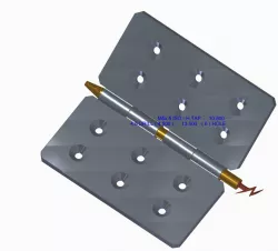 Typical Door Hinge