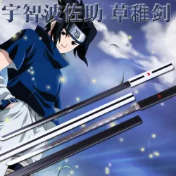 Uchiha Sasuke Kusanagi Naruto Anime Sword in Black