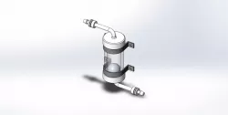 Vacuum leak detection device