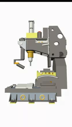 VERTICAL MACHINING CENTER WITH WELDING EQUIPMENT