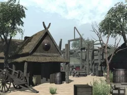 Viking Village Low-poly  3D model