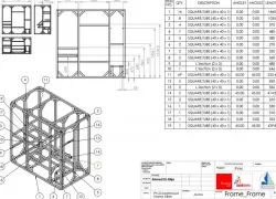 Weldments cut list 