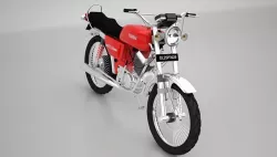 yamaha rx 100 3D model
