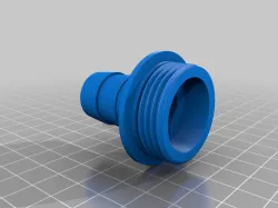 32mm BSP to 21mm Barb for white goods drain