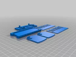 7mm scale narrow gauge First class carriage kit