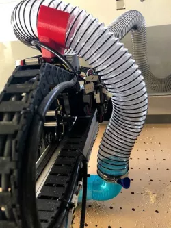 90° Hose Adapter for PwnCNC Dust Boot