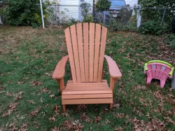 Adirondack Chair Routing Templates