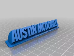 austin nameplate