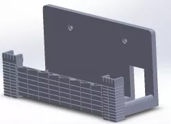 Base for Nintendo Switch (wall) - Mario Castle