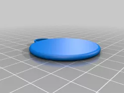 Basic Blank Key-chain Template 