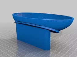 Bike table bowl