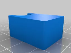 Block for holding mosquito net in place 