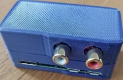 Case for Raspberry Pi Zero WH with HiFiBerry DAC+ Zero